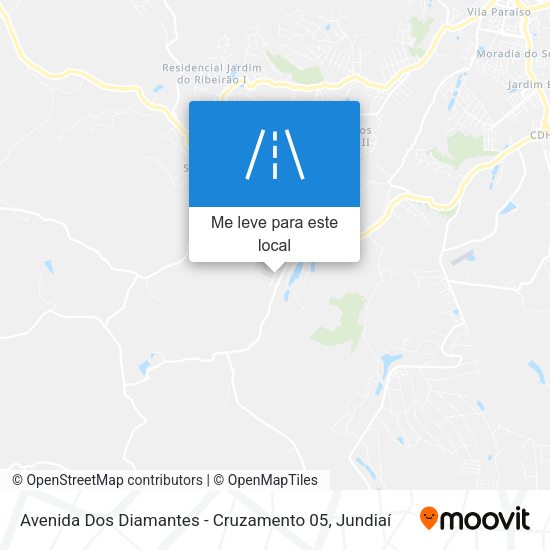 Avenida Dos Diamantes - Cruzamento 05 mapa