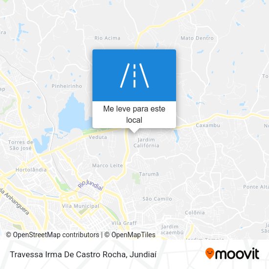 Travessa Irma De Castro Rocha mapa