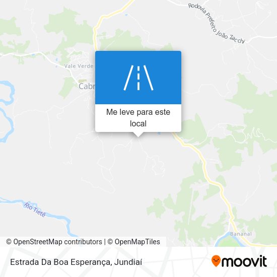 Estrada Da Boa Esperança mapa
