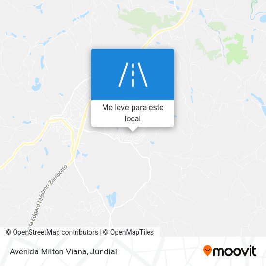 Avenida Milton Viana mapa