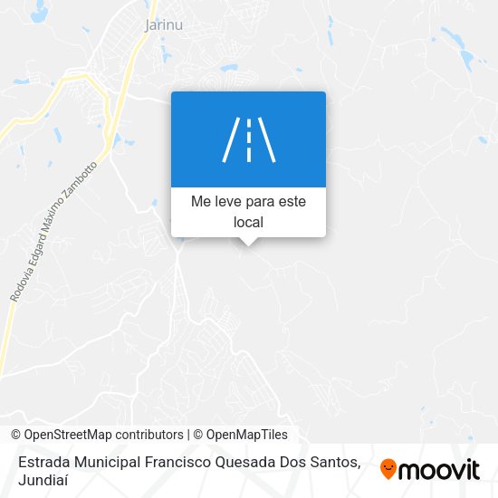 Estrada Municipal Francisco Quesada Dos Santos mapa