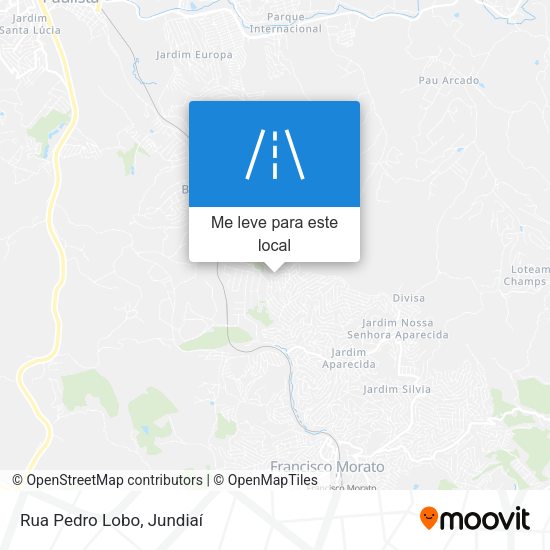 Rua Pedro Lobo mapa