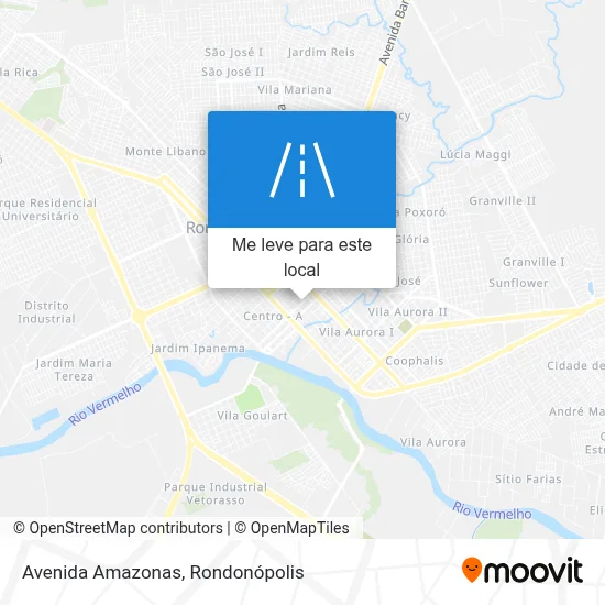 Avenida Amazonas mapa