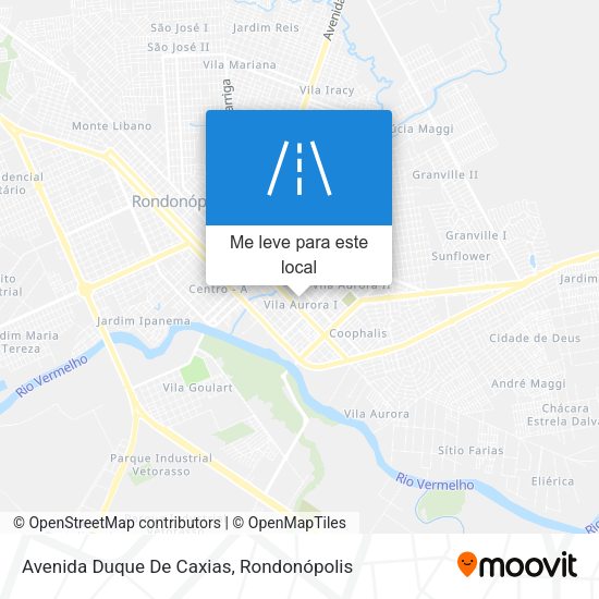 Avenida Duque De Caxias mapa