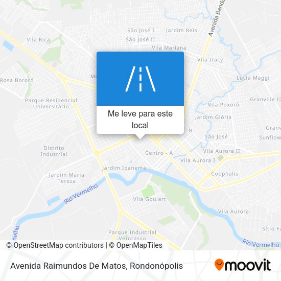 Avenida Raimundos De Matos mapa