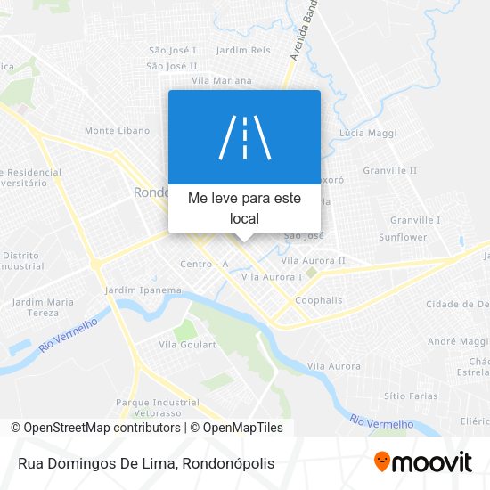 Rua Domingos De Lima mapa