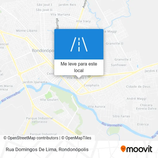 Rua Domingos De Lima mapa
