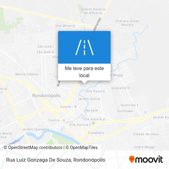 Rua Luiz Gonzaga De Souza mapa