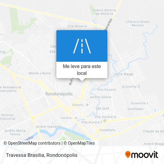 Travessa Brasilia mapa