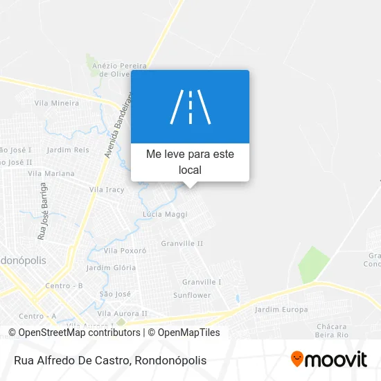 Rua Alfredo De Castro mapa