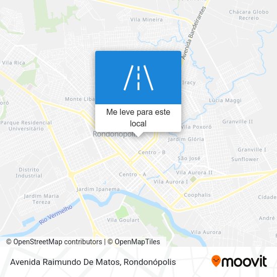 Avenida Raimundo De Matos mapa