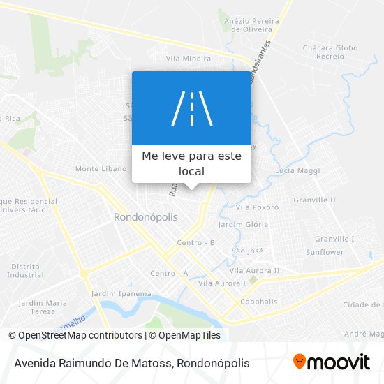 Avenida Raimundo De Matoss mapa