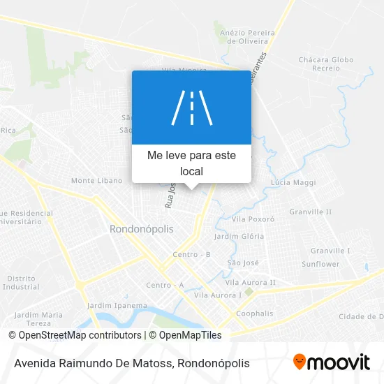 Avenida Raimundo De Matoss mapa