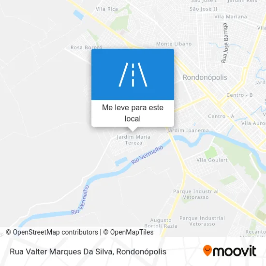 Rua Valter Marques Da Silva mapa