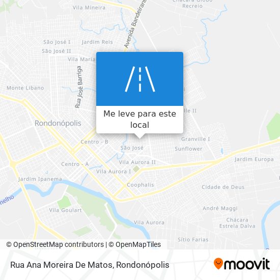 Rua Ana Moreira De Matos mapa