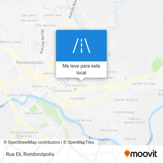 Rua Eli mapa