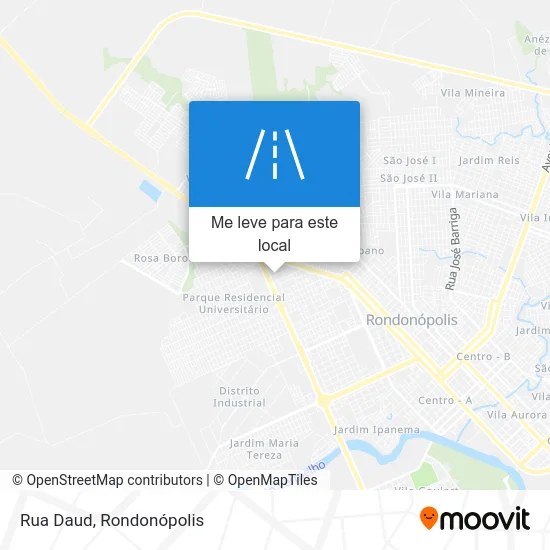 Rua Daud mapa