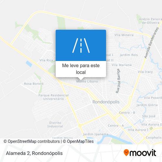 Alameda 2 mapa