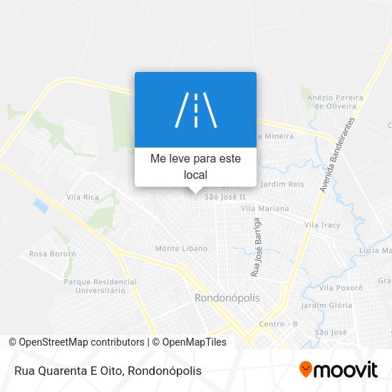 Rua Quarenta E Oito mapa