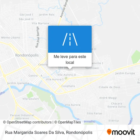 Rua Margarida Soares Da Silva mapa