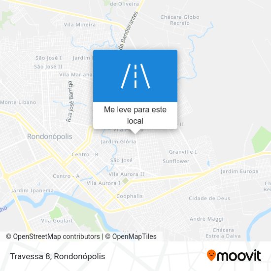 Travessa 8 mapa
