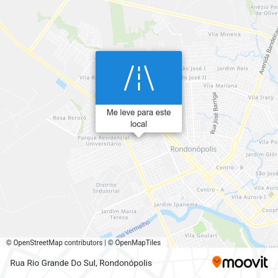 Rua Rio Grande Do Sul mapa