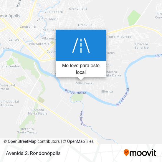 Avenida 2 mapa