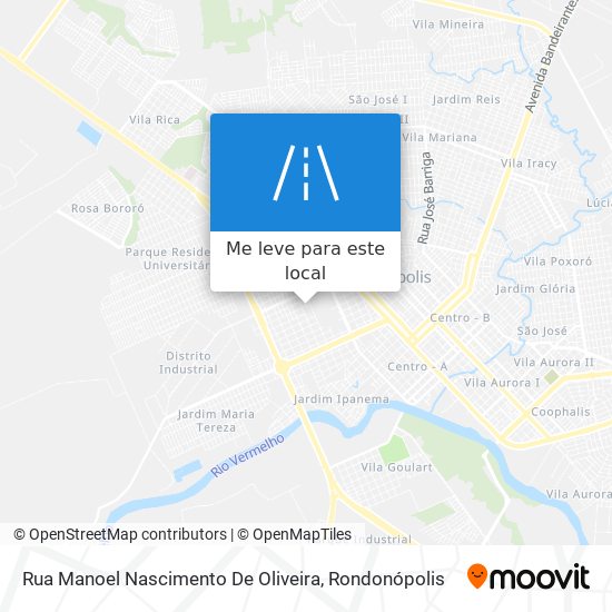 Rua Manoel Nascimento De Oliveira mapa