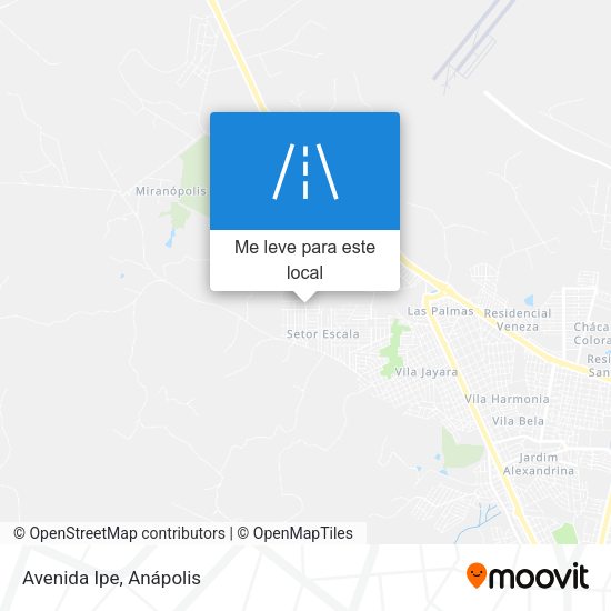 Avenida Ipe mapa