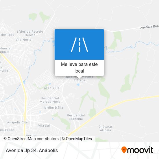 Avenida Jp 34 mapa