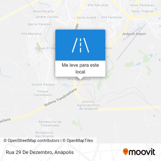 Rua 29 De Dezembro mapa
