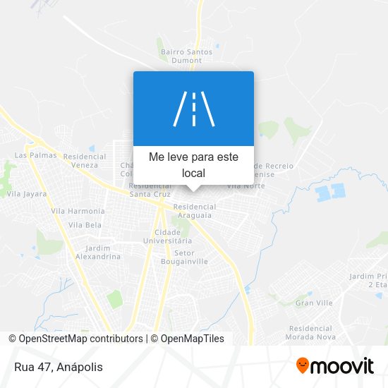 Rua 47 mapa