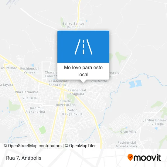 Rua 7 mapa