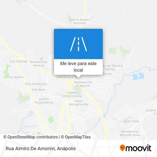 Rua Almiro De Amorim mapa