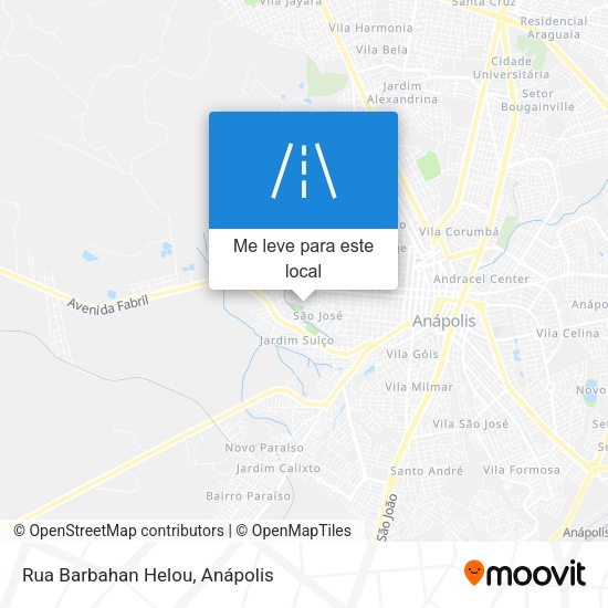 Rua Barbahan Helou mapa