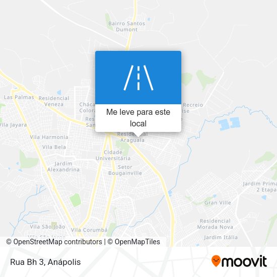Rua Bh 3 mapa