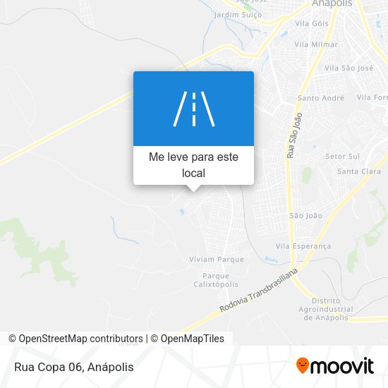 Rua Copa 06 mapa