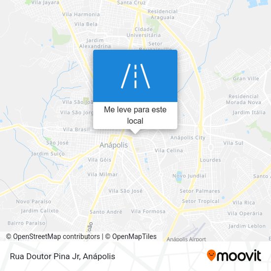 Rua Doutor Pina Jr mapa