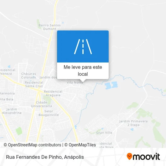 Rua Fernandes De Pinho mapa