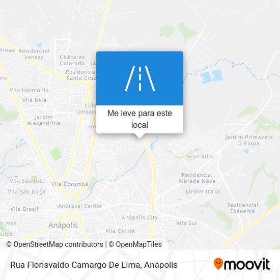 Rua Florisvaldo Camargo De Lima mapa