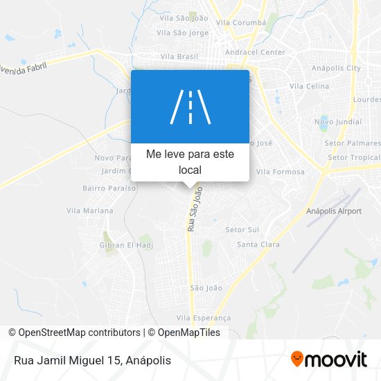 Rua Jamil Miguel 15 mapa