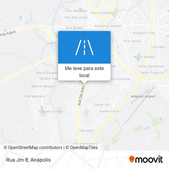 Rua Jm 8 mapa