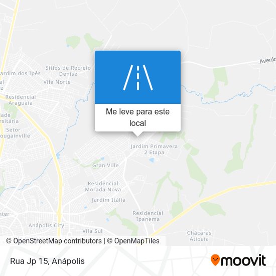 Rua Jp 15 mapa