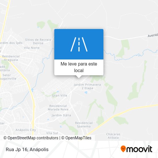 Rua Jp 16 mapa