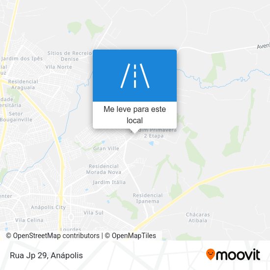 Rua Jp 29 mapa