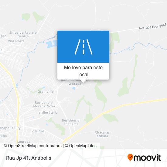 Rua Jp 41 mapa