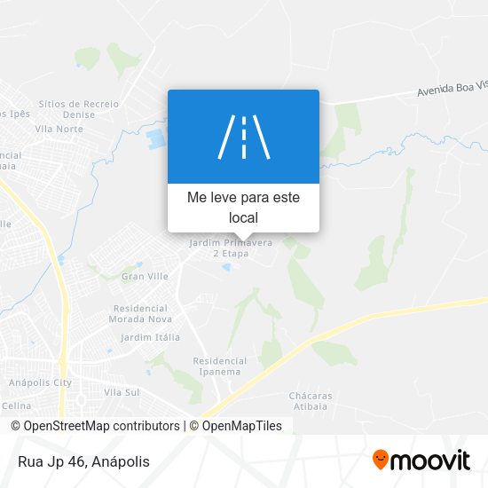 Rua Jp 46 mapa
