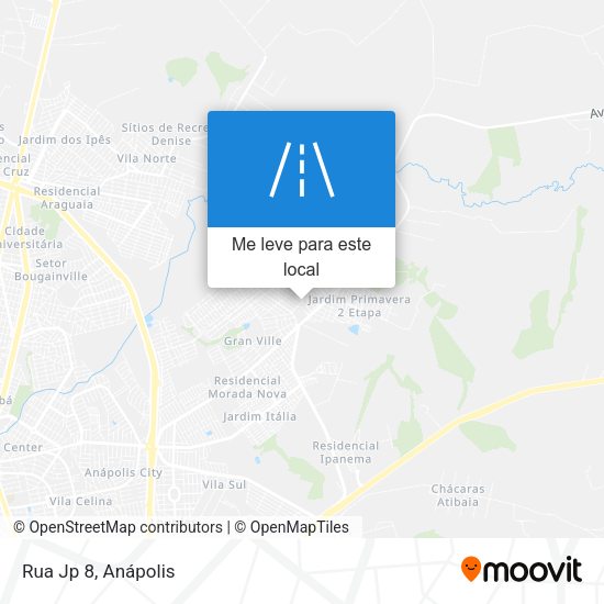 Rua Jp 8 mapa