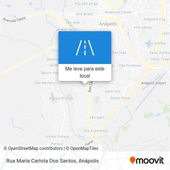 Rua Maria Carlota Dos Santos mapa
