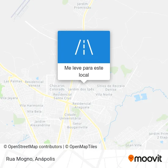 Rua Mogno mapa